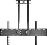 LNNW Fits 60-100 Inch TV Stand Bracket - Ceiling TV Mount Bracket, Adjustable Tilt TV Ceiling Mount, with Loading 100kg/220 Lbs for Most LED LCD Flat Curved Screen TVs & Monitors