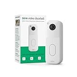 Blink Video Doorbell – Head-to-toe HD view, two-year battery life, and simple setup. Required Sync Module not included – Add-On (White)