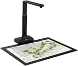 S21 A2 Overhead Scanner, A2/A3 Large Format Camera Scanner for Book & Document, Auto Flatten & Fingerprint Removal Technologies, 23MP High Resolution Maximum Scanning Range: 420X297 Mm