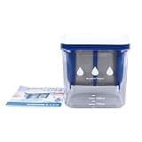 Tgoon Greek Yogurt Strainer, 5.31x5.31x3.74in Yogurt Filter Efficient Filtration AS Stainless Steel Large Capacity Whey Separator Yogurt Strainer