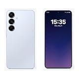 SAMSUNG Galaxy S25 SM-S931B/DS 256GB 12GB RAM AI Smartphone, Factory Unlocked, Global Model - Iceblue