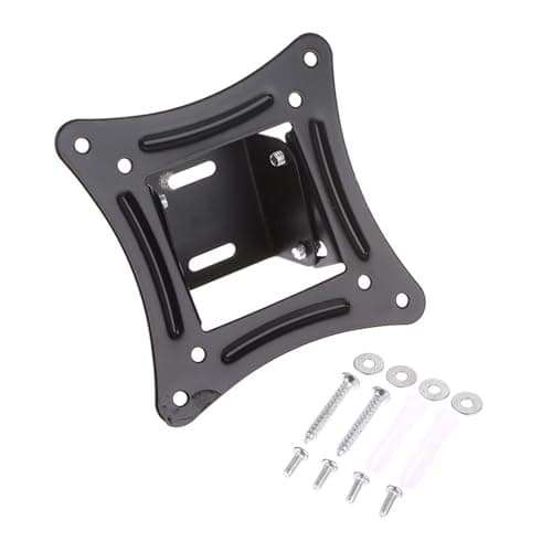 TV Mount, 1Set Fixed TV Monitor Wall Mount,14-27Inch LCD LED,15° Tilt Flat Panel Bracket w/Screw,for Televisions