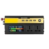CHMBHIKNBC 3000-6000W Car Power Inverter DC 12/24/48V to AC 220V Transformer(4000W,12V)
