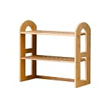 WANGHAI2024M Bookcases Multipurpose Desk Storage Organizer, Bamboo Bookshelf Display Shelf Rack