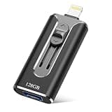 128GB USB Flash Drive for iPhone Thumb Drive Photo Stick, High Speed USB Memory Stick iPhone Flash Drive for Photos Videos, External Storage Jump Drive for iPhone/iPad/Android/PC
