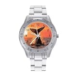 FekiLoot Watch for Men Big Face Stainless Steel Wrist Watch Personality