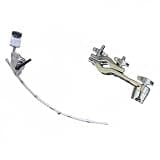 Baoblaze Drum Bracket Percussion Hardware Rack Extension Arm Cymbal Holder Iron Build Curved Extension Ergonomic Design Suitable for Band Practice Stage Use, Arc Rod W Quick