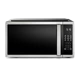 Compact Countertop Microwave Oven 700W With 10 Power Levels 3 Cooking Presets One-Touch Express Cook 2 Defrost Settings Child S