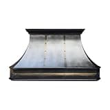 DOMINEVA Zinc Range Hood,42''W,48''H,21''D,1150CFM,ZH3-C-2BTR-M