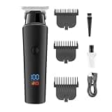DAXXIN Hair Cutting Tool, Hair Trimmer Professional 0mm Trimmer T-Blade Portable Beard Shave Electric Cordless Clipper Shaving Machine for Men