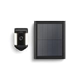 Like-New Ring Spotlight Cam Plus, Solar | Two-Way Talk, Color Night Vision, and Security Siren (2022 release) - Black