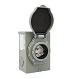 HIITIO 30 Amp Generator Inlet Box L14-30P