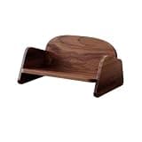 CFGH6FDF Sofa Modeling Small Bookshelf, Wooden Storage Rack for Home Office Freestanding Book Shelf