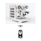 Rocket Appartamento 2.0 Espresso Machine (Black) Bundle with Giannino Espresso Grinder (Black) - Matching Machine & Grinder Duo