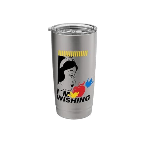 Disney Snow White I'm Wishing Stainless Steel Insulated Tumbler