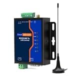Lubeby Smart LoRa Modem, Industrial Wireless Data Transfer Unit, RS485/RS232 to LoRa Converter with DI/DO IO, Up to 8KM Long Range for Remote Monitoring and Automation (USR-LG207)