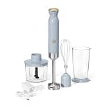 LUGBAR Beautiful 2-Speed Immersion Blender with Chopper by Drew Barrymore (Cornflower Blue)