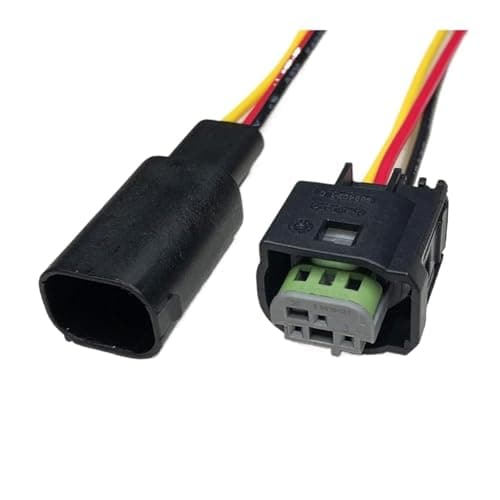 AICNRUT 5Sets 0.6mm Reverse 2p3p4p6p8p12p Male Female Wiring Harness Temperature Wire Length 15cm(4p Strip Line,5sets) AICNRUT(3p-B Strip line,1sets)