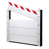 Premium Aluminum Flood Barrier with Leak-Proof Silicone Gasket – High-Strength Construction, Resists Water Pressure, Simple DIY Installation(160x180cm/5.2x5.9ft)