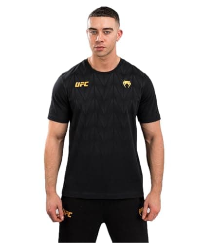 Venum UFC Zenith Men's Replica Champion T-Shirt - M Black/Gold