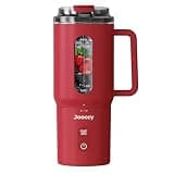 Jooccy 18oz Portable Blender, Cordless Travel Blender for Smoothie with Ice Crushing Blades, Auto Reverse Blending for Smoothie and Protein Shake