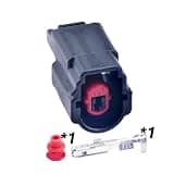 1 Pin Female Automobile Waterproof Connector E-5093 With Pins