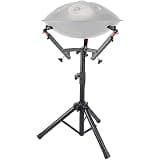 Handpan Stand, Foldable and Portable, Adjustable Height 3 Levels, Made of Stainless Steel