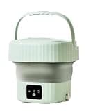 Portable Washing Machine, Portable Washing Machine with Drain Valve, Foldable Design, Even Speed, Sock Washer for Apartment, Camping, Travel,for Apartments,RV,Camping