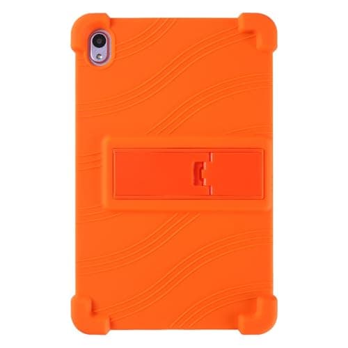 HminSen Case for Walmart Onn. 8.1 inch Tablet (2026 Model), Kids Friendly Soft Silicone Adjustable Stand Cover for Onn 8.1" Tablet Gen 5 2026 (Orange)