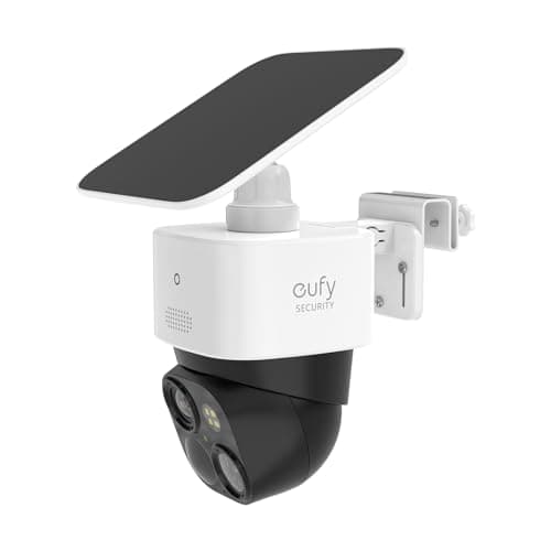 Koroao Gutter Mount Bracket Compatible with Eufy Security SoloCam S340/SoloCam E30/E42,Solar Security Camera(1pack-White)