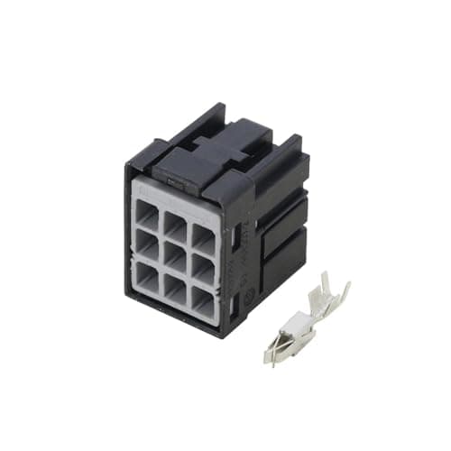 AICNRUT 5 Sets DJ7091Y-2.8-21 Automotive Amplifier Automotive Harness Connector 1-968307-2/2-968307-2 With Terminals AICNRUT