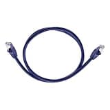 Olialia Cat 6 RJ-45 Ethernet Network Patch Cable - 6ft, Stranded, 550MHz, 26AWG, Pure Bare Copper, Flexboot Unshielded Category 6 Ethernet Cable, Dark Blue