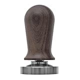 OISNGWNG Calibrated Espresso Tamper, Coffee with Spring Loaded Wooden Handle Stainless Steel Flat Base