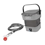 Aumotop Battery Powered Sprayer Rechargeable Electric Water Pressure Washer for Home Garden Lawn 12L Foldable Water Tank
