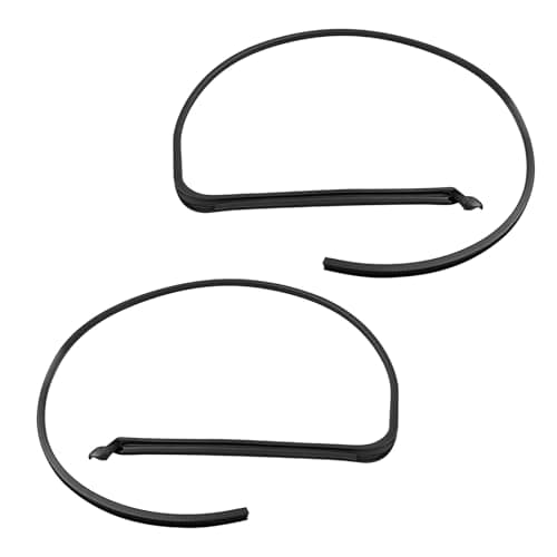 QemoraHome Upper Auxiliary Sealing Strip Replace for 25868657, 25868658, Compatible with 2003-2009 Hummer H2, Front & Rear Door Upper Auxiliary Weatherstrip