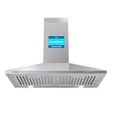 AURAKICH Wall Mount Range Hood 30 inch, 450CFM