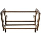 Yardenfun Desktop Bookshelf Rack Organizer with Dirt Resistance and Smooth Surface, Practical Tiny Book Storage Rack for Office or Home Desktop Use