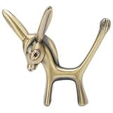 Tgoon Little Donkey Ring Holder, Zinc Alloy Jewelry Display Stand, Engagement Wedding Ring Organizer, Trinket Trays