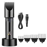 EOYLMIRL Pro Hair Clipper Professional Cordless for Men Adjustable Beard Trimmer Electric Haircut Machine Rechargeable