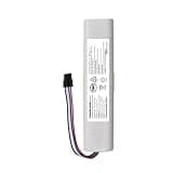 ZZDKAVHSU 14.4V 5600mAh Replacement Battery, Compatible with 4S2P-MMBK P2150-4S2P-XWDLS, Compatible with Mijia Vacuum Cleaner Dreame S10 D9 F9 L10Pro L10Plus(2PCS 6800mAh)