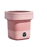 Portable Washing Machine, Portable Washing Machine Dehydratable Dormitory Student Sock Underwear Panties Rental Travel,for Apartments,RV,Camping