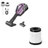 Shop-Vac S4 20V Handheld Vacuum Cordless with Brushless Motor Purple SV5430748 HEPA Cartridge Filter