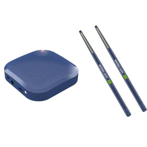 Air Drumsticks, Virtual Electronic Drum Set, Air Drum Sticks Set, Protable Electric Drumsticks with Drumstick Pedals, Smart Electronic Drums Kit Machine for Beginners Adults 8 Sounds