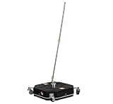 for 16" Surface Cleaner with 4 W/ 2 Extension Wands Black