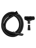 KoiLykke for Vacuum Hose Bundle Set, James, Harry & Basil Vacuums, 2.5m Black for Replacement Hose with Adapter and for Flat Suction Nozzle Cleaning Hard to Reach Areas