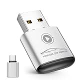 vnilrgle Wireless CarPlay Adapter for Apple iPhone（2026 Upgraded） Mini Design, Converts Factory Wired to Wireless Adapter for CarPlay, Plug and Play, Auto Connect Fast and Stable(White)