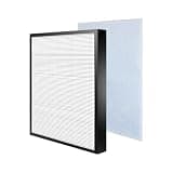 AH300 True HEPA Air Filter 250x250x30mm,Compatible For BONECO H300 H400 Air Purifier,High Efficiency,Low Noise,Long Lasting,Easy Install