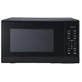 1.1 Cubic Foot Countertop Microwave Oven, 1000 Watt Digital Microwave with 10 Power Levels, Auto Defrost, One-Touch Cooking Controls, LED Display, Child Safety Lock & Glass Turntable, Black
