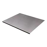 Cutting Board for Kitchen, Food Grade Stainless Steel Cutting Board with Lip, Metal Chopping Board for Meat, Fruits, Vegetables, Bread, and Baking (60 x 40cm/23.6 x 15.7 in)