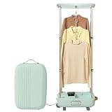 Quick-Drying Clothes Dryer, Foldable with 360° Hot Air Circulation, Household Intelligent 180-Minute Timer for Efficient Drying